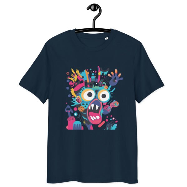 Unisex organic ribbed neck t-shirt